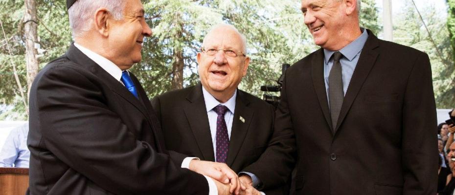 Netanyahu ve Gantz koalisyonda anlaştı