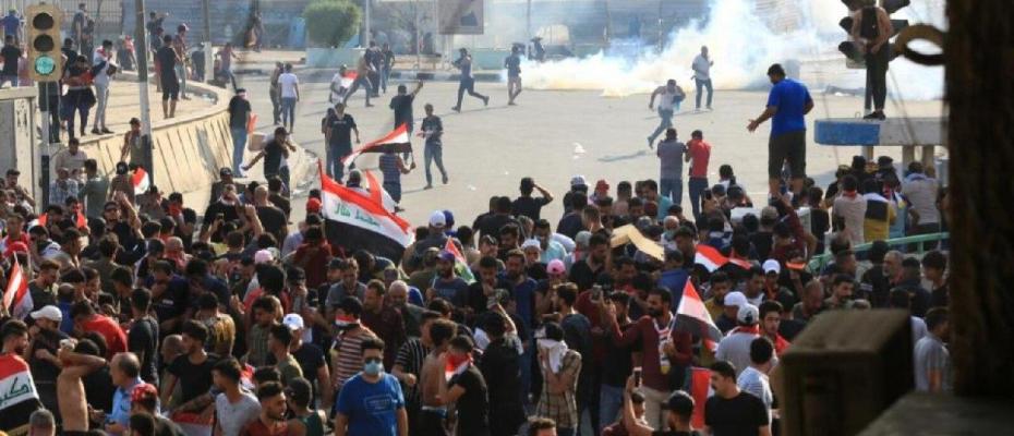 Irak’ta protesto gösterileri yeniden başladı