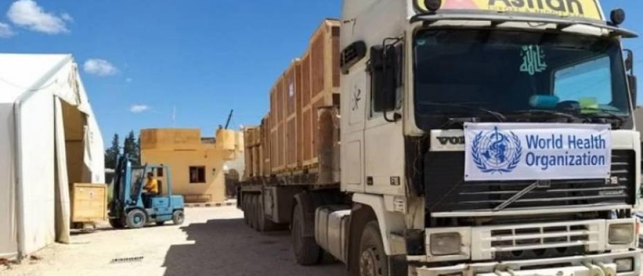 WHO’dan Rojava’ya 30 tonluk tıbbi malzeme desteği
