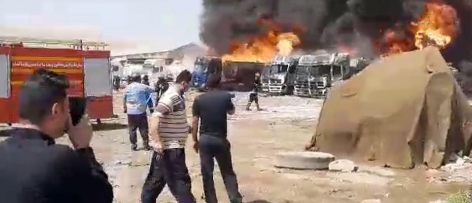 Huge explosion hit fuel tanks in Iran’s Kermanshah