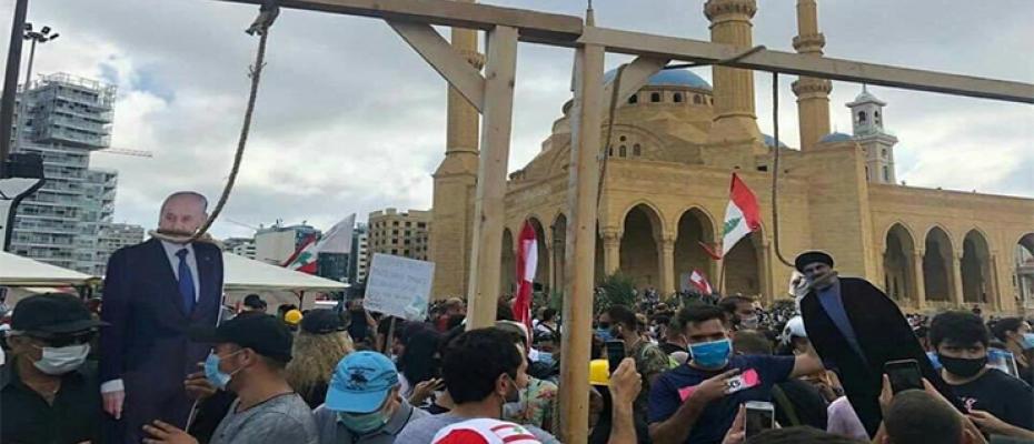 صور من مظاهرات يوم السبت في بيروت