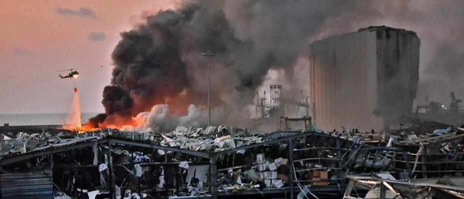 Lübnan’da büyük patlama: Can kaybı 100'ün üzerine çıktı