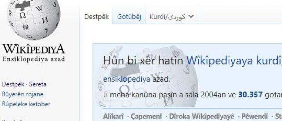 Wikipedia’dan Kürtlere çağrı: Daha fazla Kürtçe bilgi yükleyin