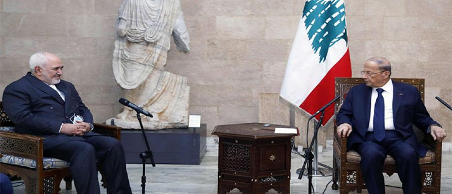 ظريف يقدم عروضا ايرانية للرئيس اللبناني تتعلق بالمساعدة