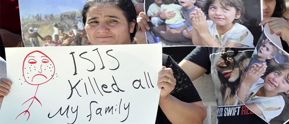 الإيزيديين هم أكثر ضحايا أرهاب داعش