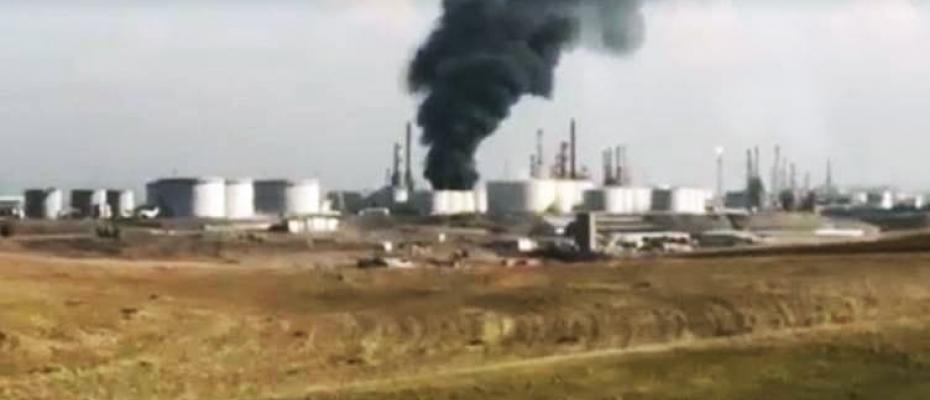 Erbil’deki kuşkulu rafineri yangınında 3 kişi hayatını kaybetti