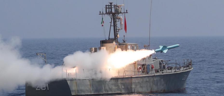 Tehran fires long-range missiles into Indian Ocean in military drill