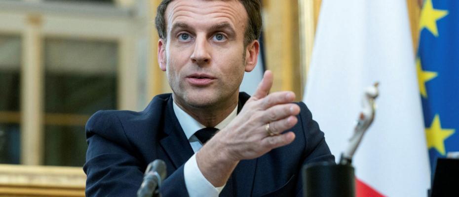 Macron: Türk hükümeti kontrol ettiği medya ile yalan haber yayıyor