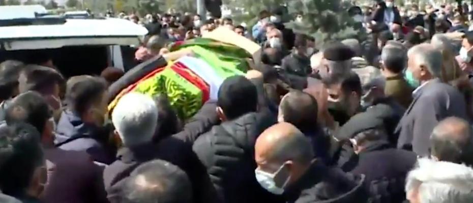 Kadri Yıldırım’ın cenazesinde Kürdistan bayrağı krizi