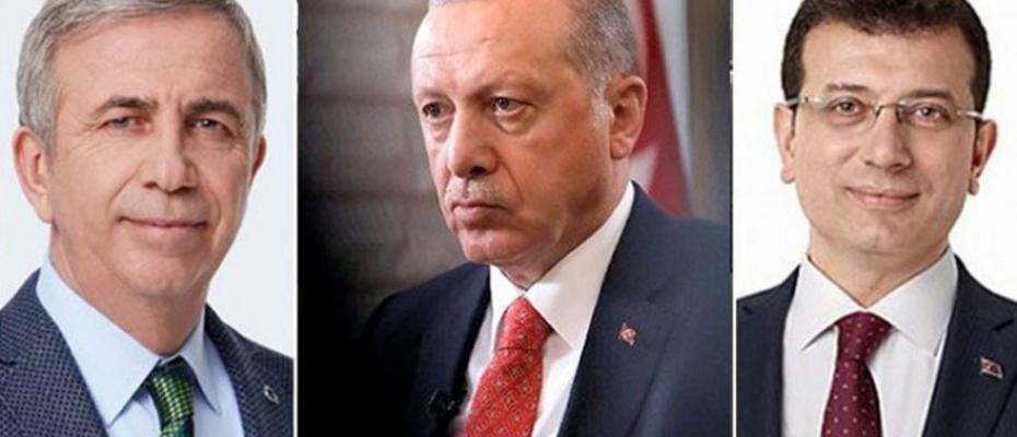 Anket: İmamoğlu ve Yavaş’tan Erdoğan’a 10 puan fark