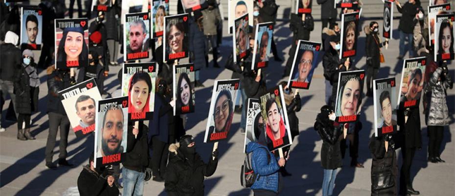 مسيرة لأهالي ضحايا الطائرة الأوكرانية في تورنتو