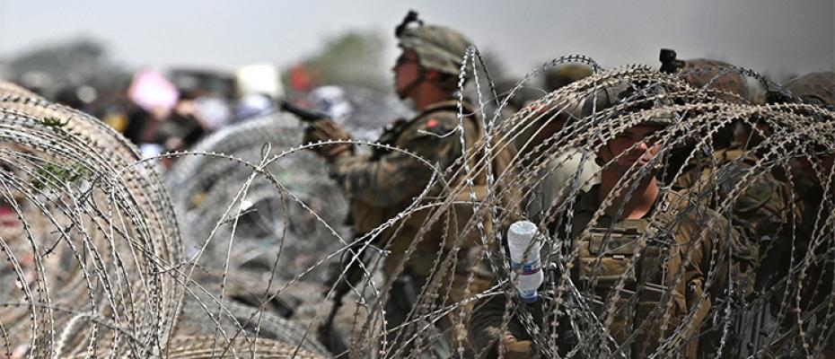 جنود أميركيون في مطار كابل