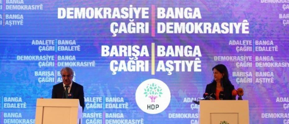 HDP, Demokrasi Tutum Belgesi’ni açıkladı