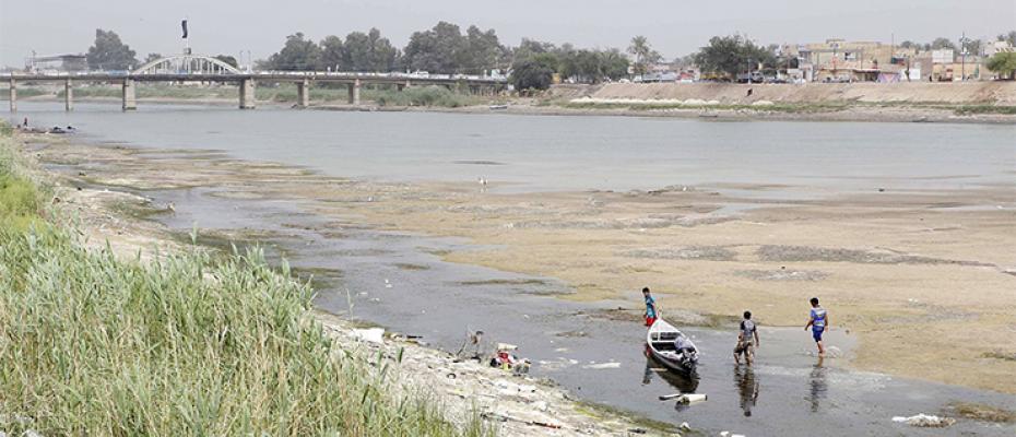 المياه في نهر دجلة