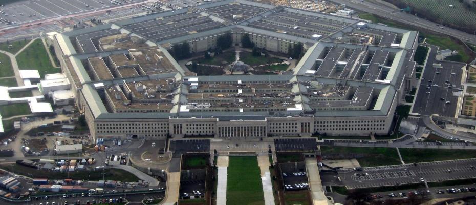 Pentagon says Iranian helicopter came near US warship