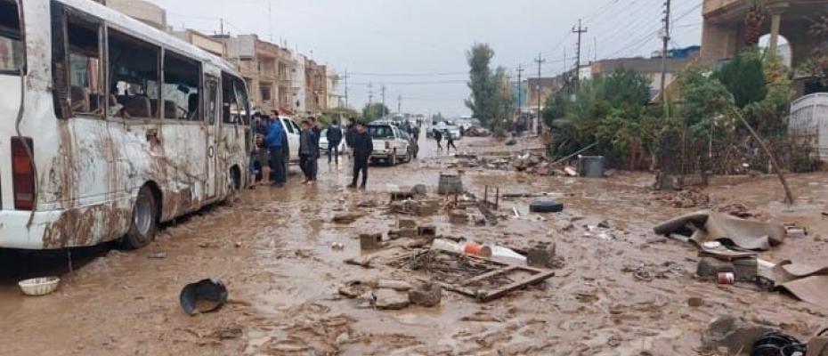 Erbil’de sel felaketi: 8 kişi hayatını kaybetti 