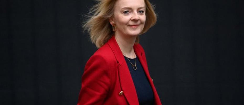 British Foreign Secretary Liz Truss 