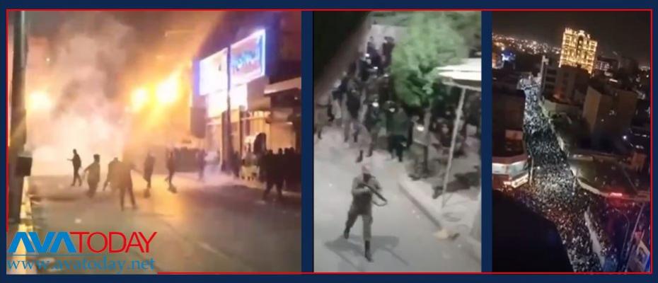  İran güvenlik güçlerinden göstericilere sert müdahale  