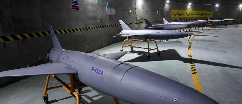 Iran shows off underground drone base