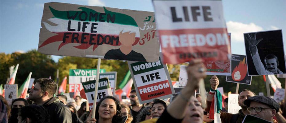 احتجاجات دعم المنتفضين في إيران
