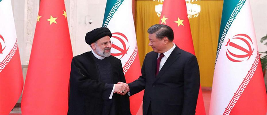 الرئيسان الايراني والصيني