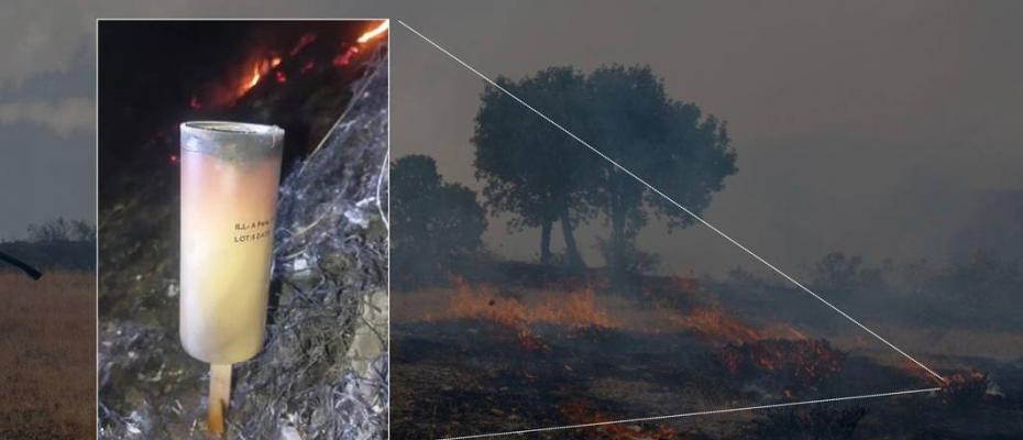 Discovery of Incendiary Materials After Forest Fires in Kurdistan