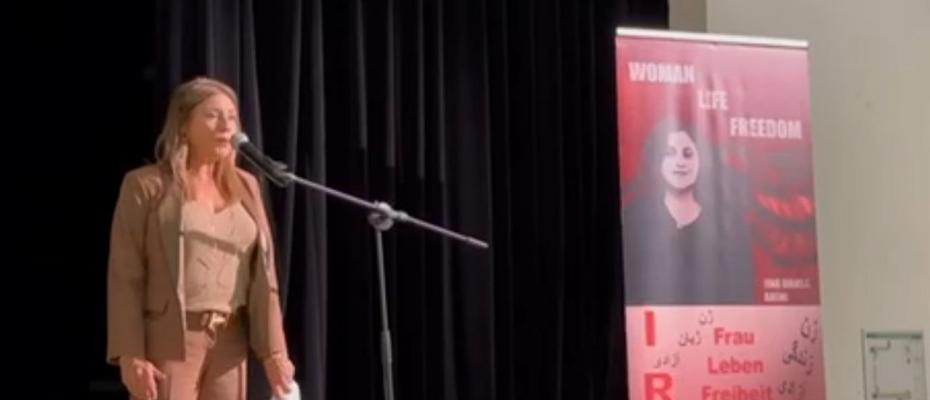 Commemoration of Jina Amini Held in Frankfurt, Germany
