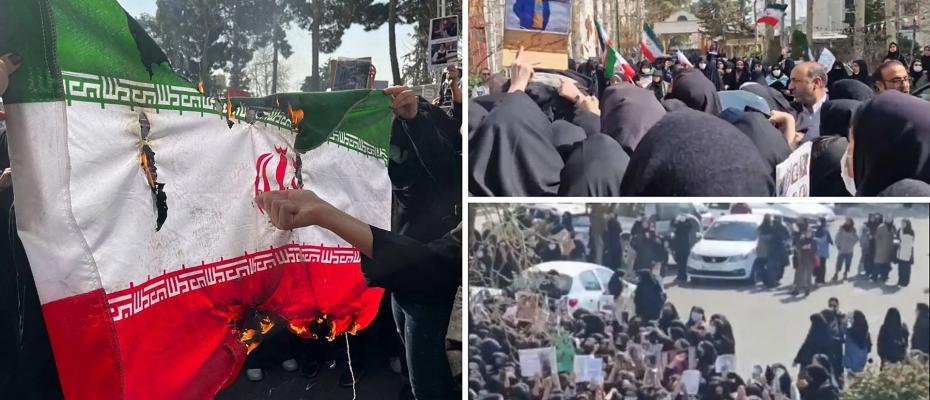 گزارش‌ها از ایران حاکی از آغاز دوبارۀ تجمعات اعتراضی در شماری از دانشگاه‌های تهران برای چهارمین روز پیاپی است.