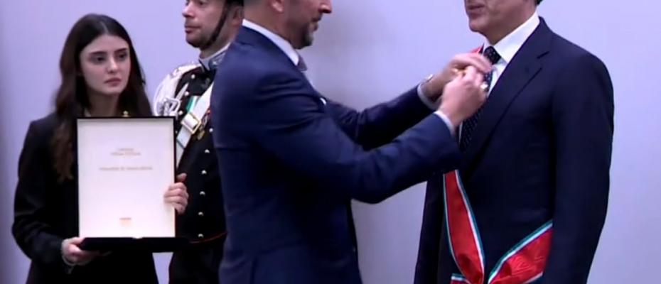 یەکەمجارە لە مێژووی ئیتاڵیا باڵاترین مێدالیای وڵاتەکەی دەبەخشێتە سەرکردەیەکی کورد